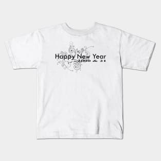 18 - Happy New Year 2000 & 21 Kids T-Shirt